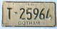 Batman - Licence plate